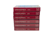 Load image into Gallery viewer, Memorex DBS 60 6 Pack Cassettes (never opened)
