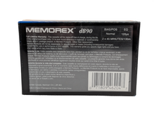 Load image into Gallery viewer, Memorex C90 and TDK SA 90 Cassette Tapes (never opened)
