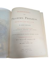 Load image into Gallery viewer, 1892 Pilgrim’s Progress John Bunyan Peerless Edition

