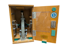 Load image into Gallery viewer, Olympus Microscope with Wooden Case
