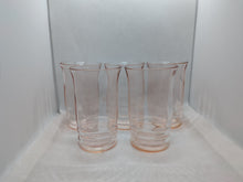 Load image into Gallery viewer, Set of 5 Vintage Depression Glass Juice Tumblers

