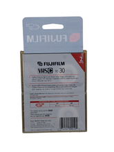 Load image into Gallery viewer, FujiFilm VHS-C PRO TC-30 - 2 Pack Premium Camcorder Tapes (sealed)

