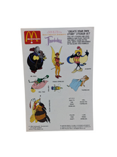 Load image into Gallery viewer, Thumbelina McDonalds Sticker Sheet 1994
