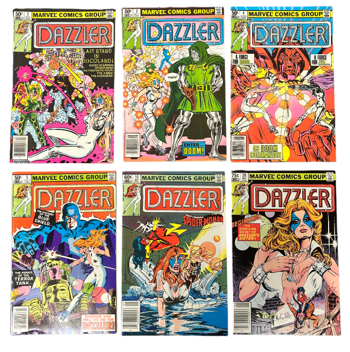 Dazzler (6 Issues) Marvel Comics 1981-1985