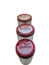 Load image into Gallery viewer, Set of 3 Vintage Glass Kraft Peanut Butter Jars
